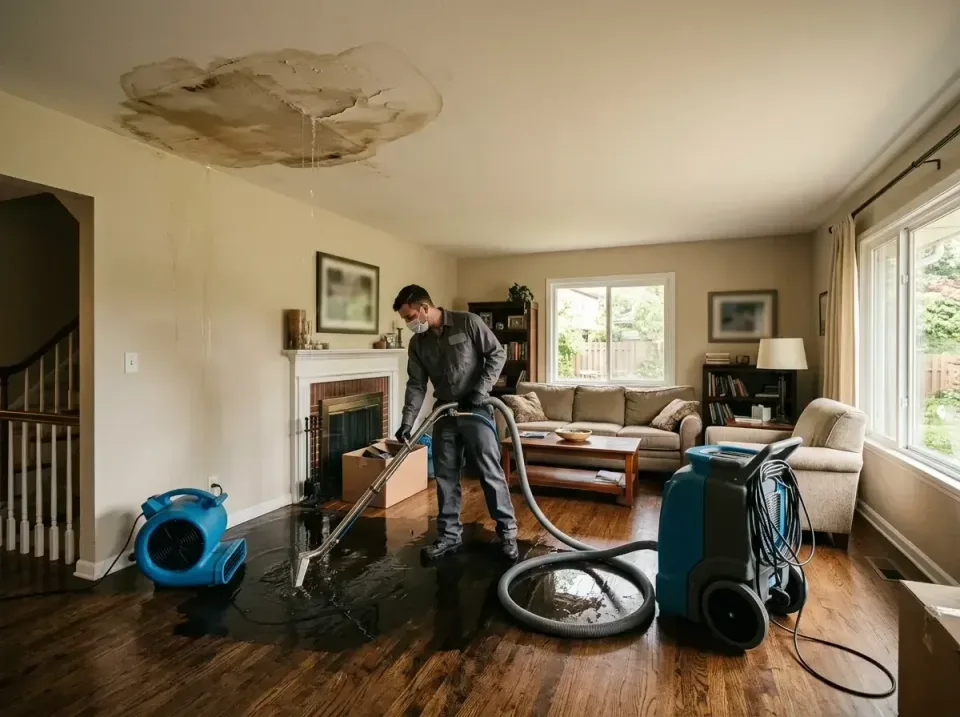 attic-pipe-burst-ceiling-drip-008 — frequently asked questions, Water Damage Restoration & Carpet Care in Los Alamos, NM